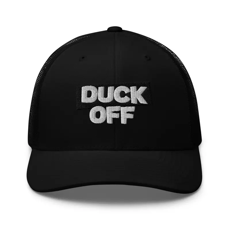 Duck OFF trucker cap