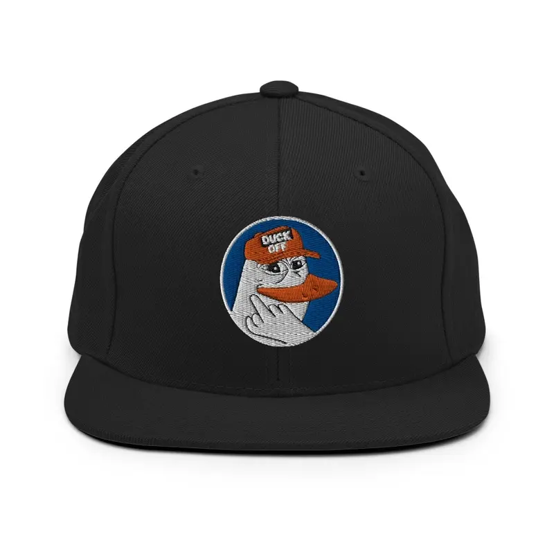 Duck off Logo - Snapback cap